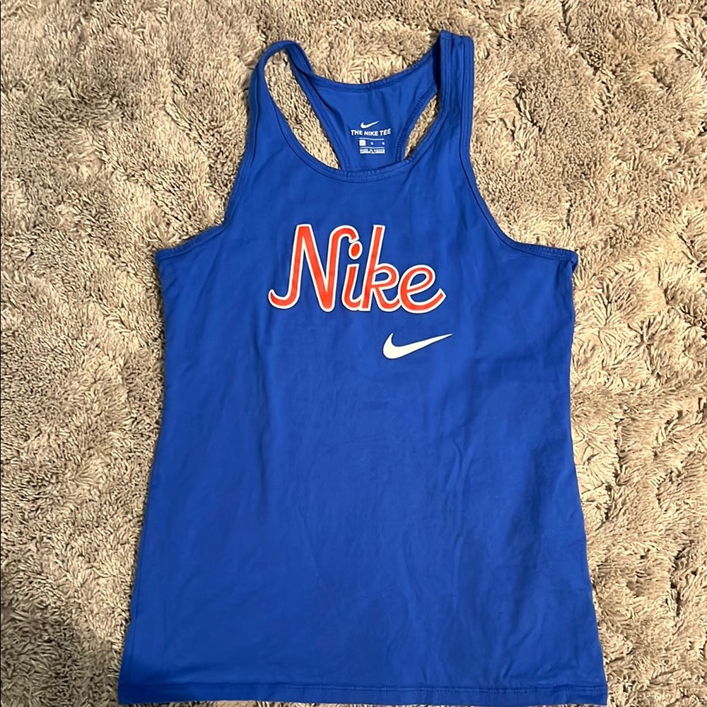 Gently Used Nike Royal Blue Tank